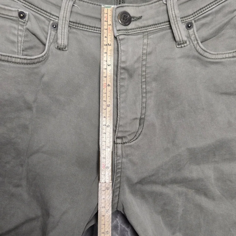 DU/ER No Sweat Pant Slim Fit Olive Green Performance Trousers 32x30 N2X